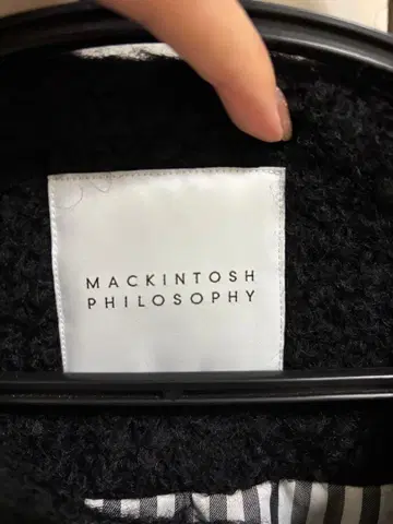 MACKINTOSH PHILOSOPHY 블랙 자켓 38