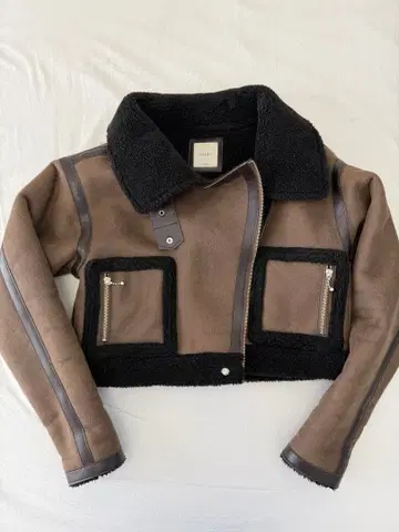 juemi 무스탕 자켓