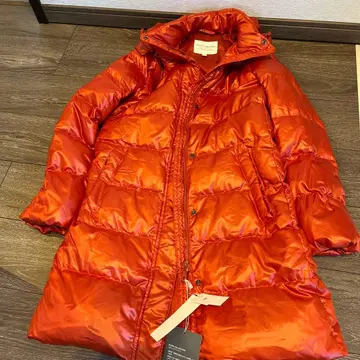 UNIQLO 다운 컬렉션 오렌지 S