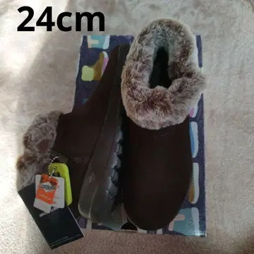 SKECHERS 브라운 어그 부츠 24cm