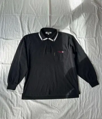 블랙 긴팔 피케 셔츠 [ IMPRESSION SPORTS ] 골프웨어