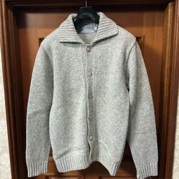 INVERALLAN 니트 가디건 그레이 사이즈 38