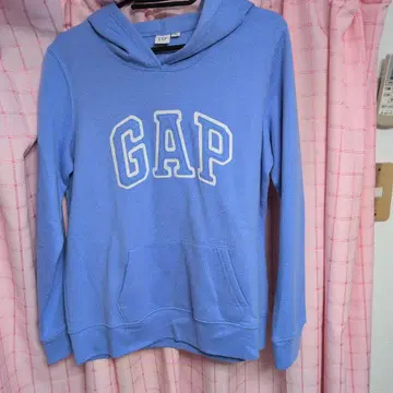 GAP 라이트 블루 후드티 M