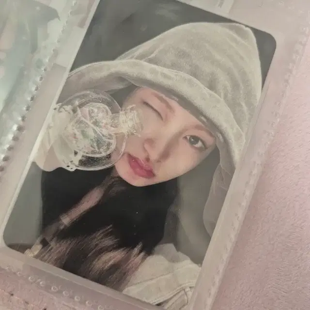 아이브 리즈 응원봉 포카