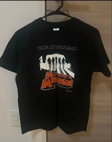 [미사용] 맨위즈 투어 T셔츠 S사이즈 블랙