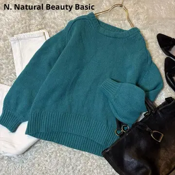 새상품급*N. Natural Beauty Basic 해밀턴 니트 M
