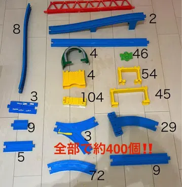 프라레일 총 약 400개, 어디보다도 많은 양