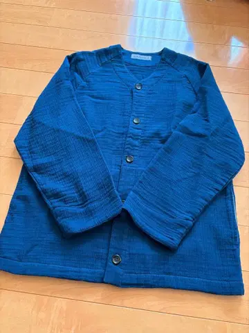 슬로우핸즈 더블 거즈 가디건 M