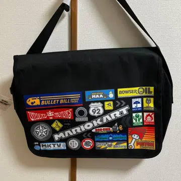 미사용 새상품 USJ 닌텐도 월드 한정판 마리오 카트 메신저 백