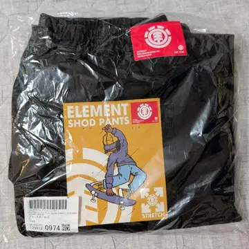 ELEMENT SHOD PANTS XL 블랙