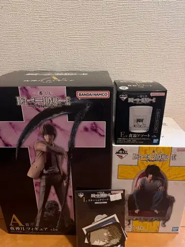 제일복권 데스노트 A상 B상 야가미 라이토 L 피규어 세트
