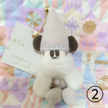 디즈니 봉제 인형 참 리루린린 화이트 베이지