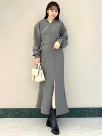 SNIDEL 스나이델 Sustainable 맨투맨 SETUP