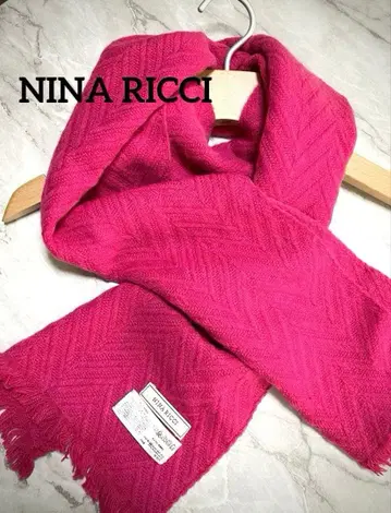 NINA RICCI 캐시미어 머플러 핑크