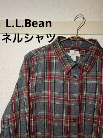 L.L.Bean 체크 플란넬 셔츠