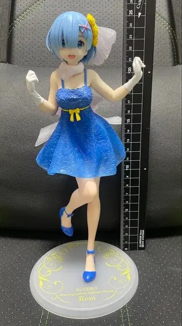Re: 제로부터 시작하는 이세계 생활 렘 피규어 파란 클리어 드레스