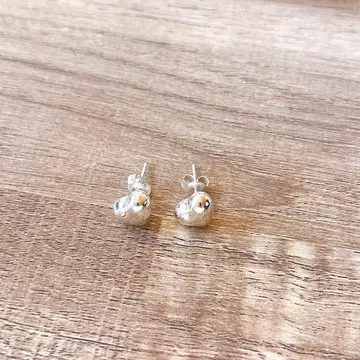 silver925 하트 귀걸이