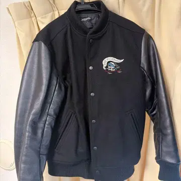 THE NINE MICROPHONES 바시티 자켓 L 사이즈