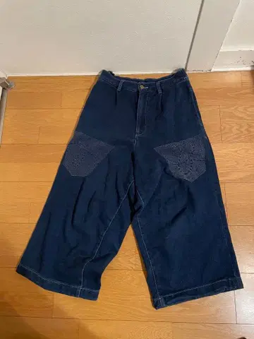 메르시보쿠 속기모 와이드 팬츠