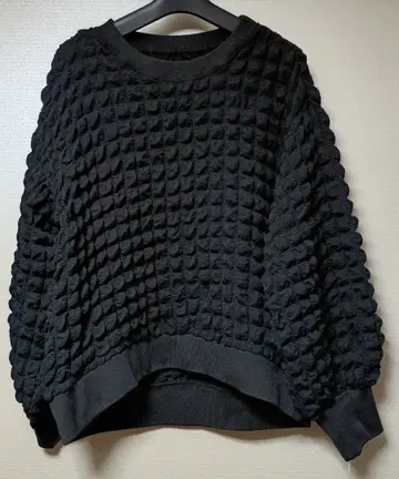 [ 미사용 새상품 ] 풀오버 블랙 포코포코 압축 주머니 포함