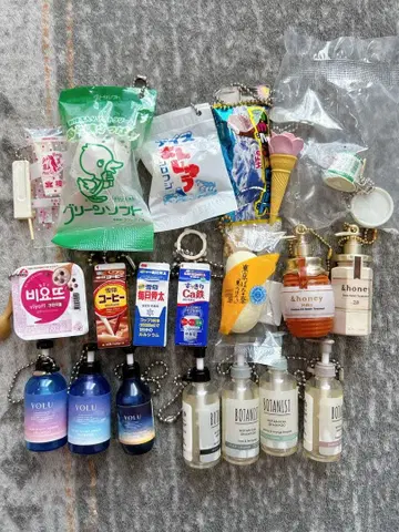 가챠가챠 캡슐 토이 묶음 판매 현지 아이스 유키린 도쿄 바나나 보타니스트