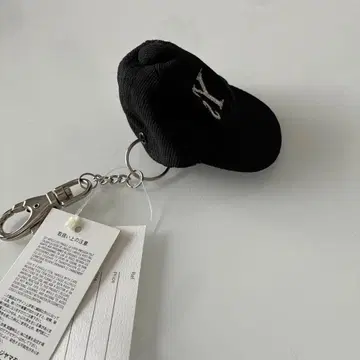 y's 캡 타입 키링 블랙