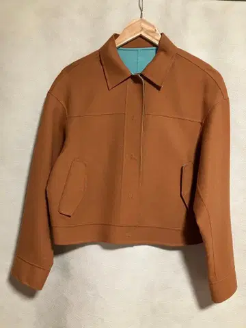 ICB 오렌지 베이지 자켓 아우터