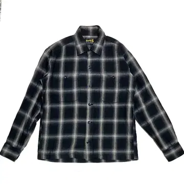 일본제 Knot at Al 노트 앳 올 옴브레 체크 긴팔 셔츠