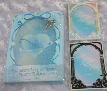fanfancy+ 후쿠야 아크릴 프레임 스타리 리본 라이트 블루 파랑
