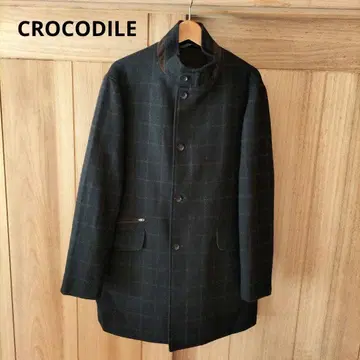 CROCODILE 크로커다일 남성용 하프 코트