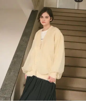 제마 아틀리에 2023 Winter COLLECTION 튤 가디건