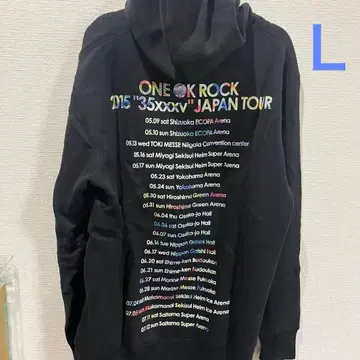 ONE OK ROCK 35xxxv 후드티 L 사이즈