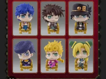 죠죠 월드 가챠 컴프 6종 세트