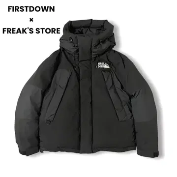 퍼스트 다운 프릭스스토어 별주 패널 숏 다운 자켓 M