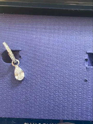 Swarovski 드롭 귀걸이 (한쪽 귀용)