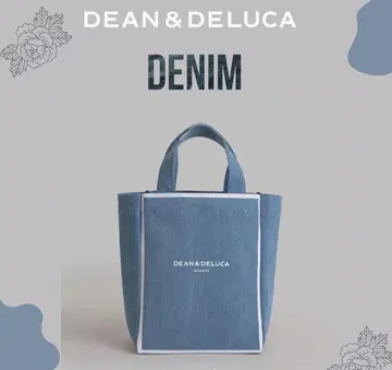 미사용 새상품 DEAN&DELUCA BANGKOK 데님 토트백 XS