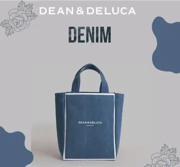 미사용 새상품 DEAN&DELUCA BANGKOK 데님 토트백 XS