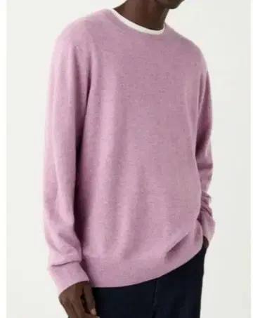 유니클로 캐시미어 크루넥 스웨터 (긴팔)