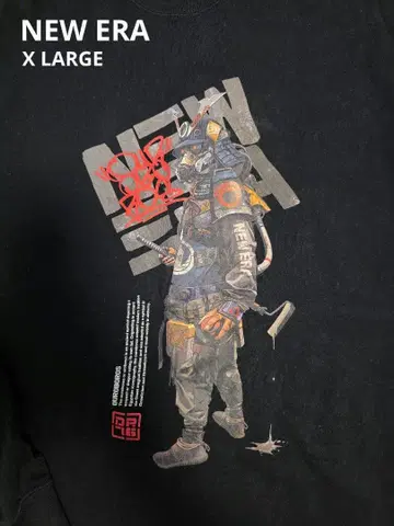 뉴에라 긴팔 코튼 T셔츠