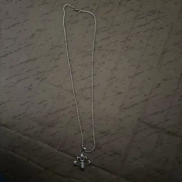 플뢰르 드 리스 목걸이 스테인리스 2세트