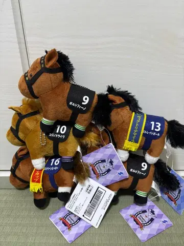 서러브레드 컬렉션 공 체인 마스코트 6종 세트