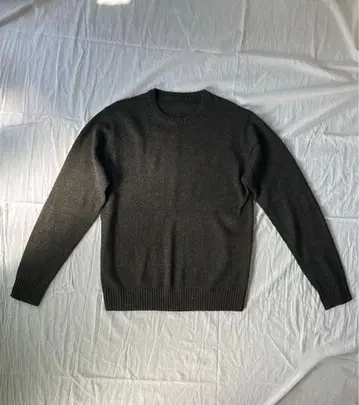 [ 새상품급 ] 크루넥 스웨터 멜란지 카키