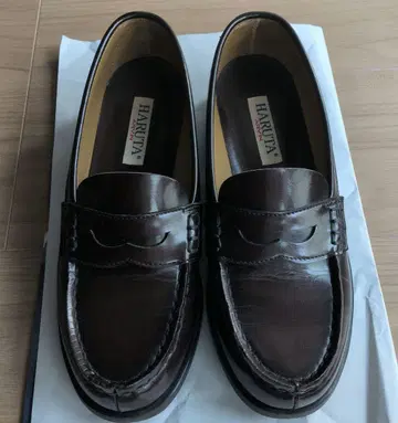 HARUTA 하루타 다크 브라운 로퍼 25cm EEE
