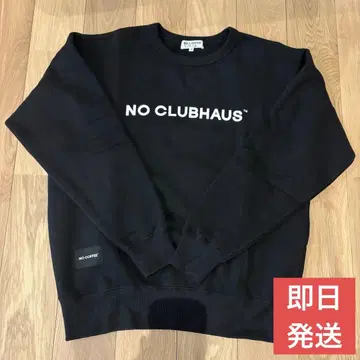 NO COFFEE x CLUBHAUS 노커피 클럽하우스 맨투맨