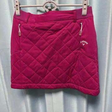 캘러웨이 충전솜 스커트 핑크 L 사이즈