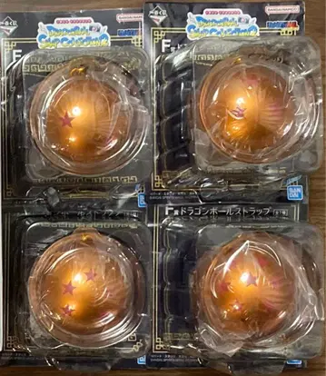 [ 미개봉 새상품 ] 제일복권 드래곤볼 스냅 컬렉션2 F상 4점 세트