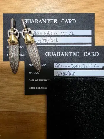 godsuns 금 하트 휠 페더 L 사이즈 x 2