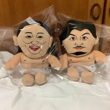 체격 브라더스 M 봉제 인형 전 2종 세트