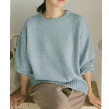 어반 리서치 도어스 해밀턴 울 크루 와이드 풀오버