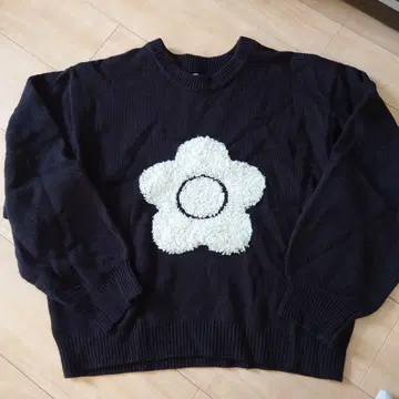 MARY QUANT x PUBLUX/마리콴트 니트 블랙